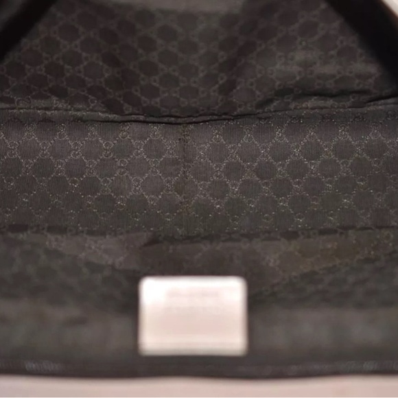 💎 Authentic GUCCI Vintage Shoulder Hand Bag Purse Leather 💎 - Picture 14 of 16